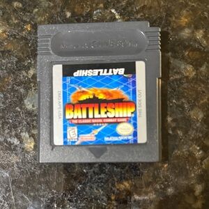 Nintendo Game Boy Battleship - Black and Blue